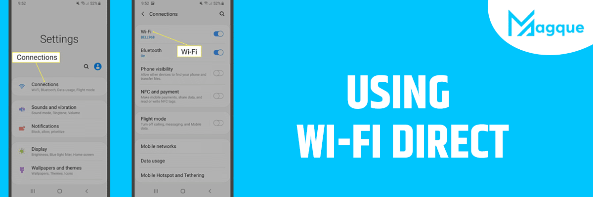 Using Wi-Fi Direct