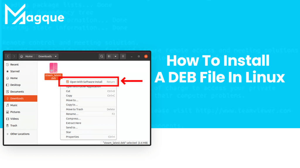 Install A DEB File