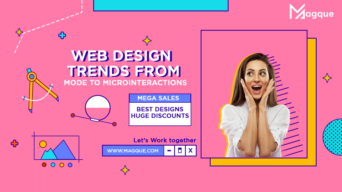 Read more about the article Web Design Trends From Dark Mode to Microinteractions