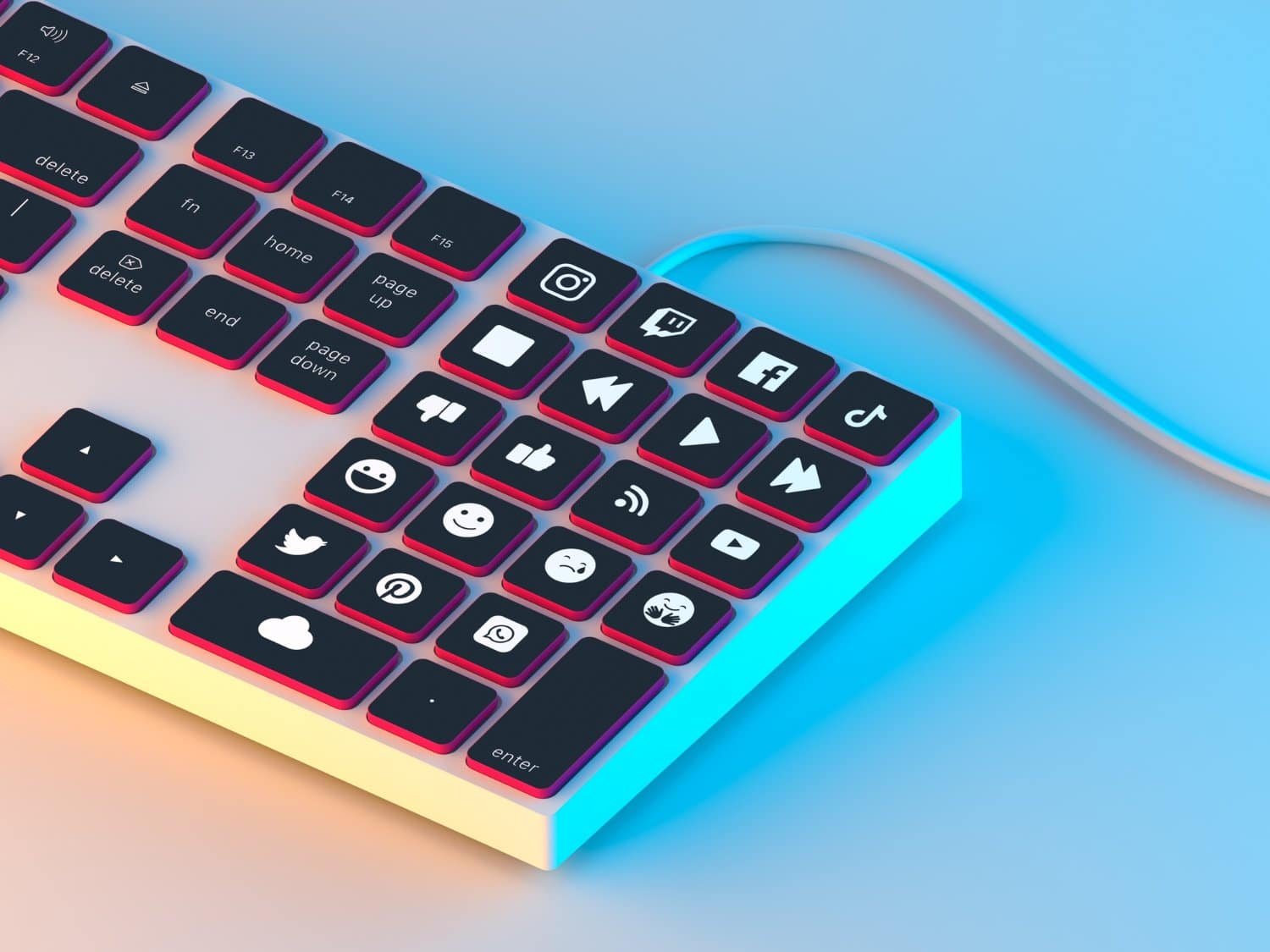 Keyboards with Programmable Keys for Productivity