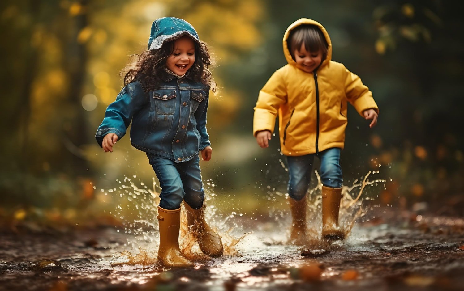 Jump Into Fun With Muddy Puddles’s Children’s Outdoor Clothing